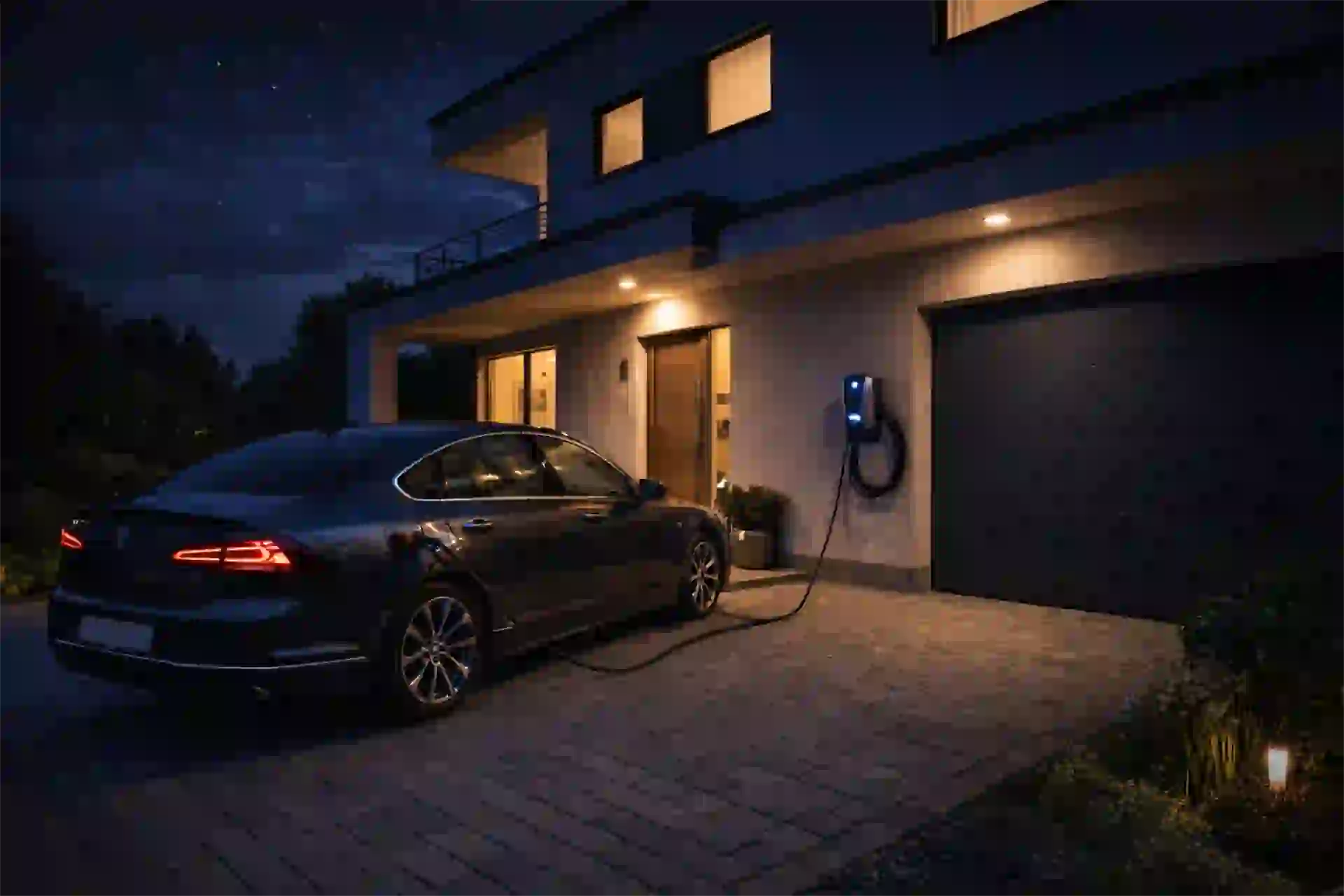 Installation borne de recharge à Cellefrouin